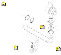 Турбокомпрессор с комплектующими