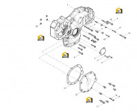 Крышка передняя двигателя