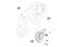 Насос масляный с крепежными болтами