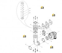 Турбокомпрессор с комплектующими