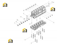Блок цилиндров в сборе