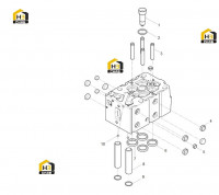 Головка блока, седло клапана впускного и выпускного
