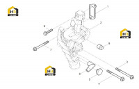 Насос водяной в сборе