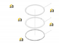 Комплект поршневых колец