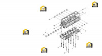 Комплектующие блока цилиндров