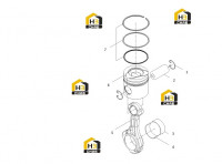 Группа поршней и шатунов