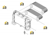 Крышка масляного радиатора