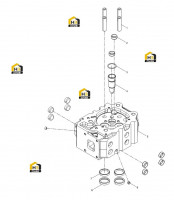 Головка блока цилиндров в сборе
