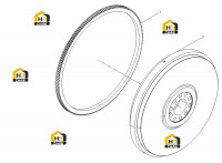 Маховик в сборе