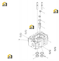 Головка блока, седло клапана впускного и выпускного