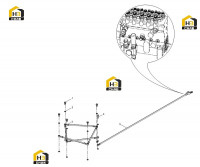 Группа обратных труб инжектора