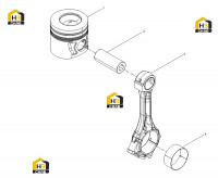Поршень и шатун