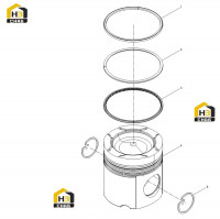 Поршень в сборе