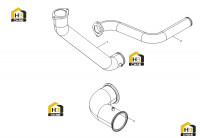 Труба промежуточного охладителя