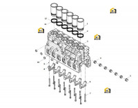Блок цилиндров в сборе