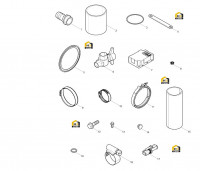 Комплект деталей двигателя