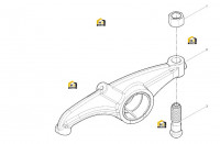 Коромысло впускное