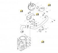 Крепление термостата