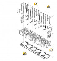 Головка блока цилиндров в сборе