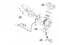 Турбокомпрессор с комплектующими