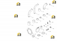 Комплект мелких деталей (болты, шайбы, прокладки)