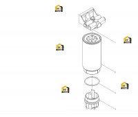 Фильтр топливный грубой очистки