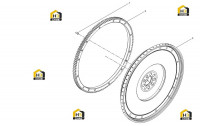 Венец маховика двигателя