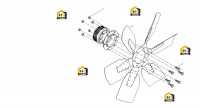 Вентилятор в сборе