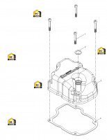 Крышка головки блока цилиндров в сборе