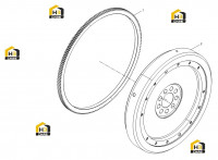 Маховик в сборе