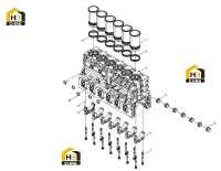 Блок цилиндров в сборе