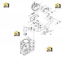 Крепление термостата