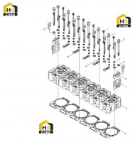 Головка блока цилиндров в сборе