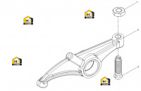 Коромысло впуска