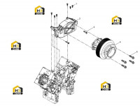 Кронштейн вентилятора