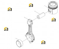 Поршень и шатун