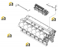 Труба масляная инжекционного насоса