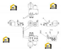 Блок управляющего клапана 12C1567 001