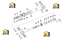 Цилиндр правый 10C1848(B)