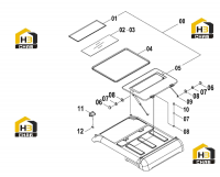 Компоненты крыши 47C1498(D)