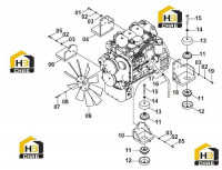 Крепление двигателя 40C2105(A)