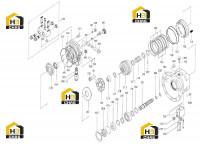 Двигатель роторный 11C1191 001