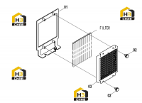 Экран защитный 46C3616 001