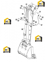 Линия трубопровода 11Y0022(A)