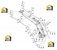 Линия трубопровода 11Y0022(B)