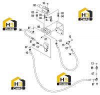 Проводка быстроразъемного соединения 12Y0011(D)