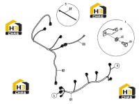 Проводка кабины 46C8204(E)