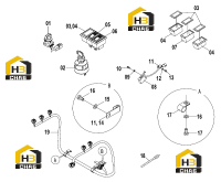 Проводка пола 46C7524 000