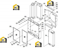 Радиатор 20C1031(A)