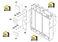 Радиатор 20C1031(C)